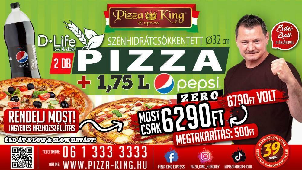 Pizza King Pizza rendelés Budapesten